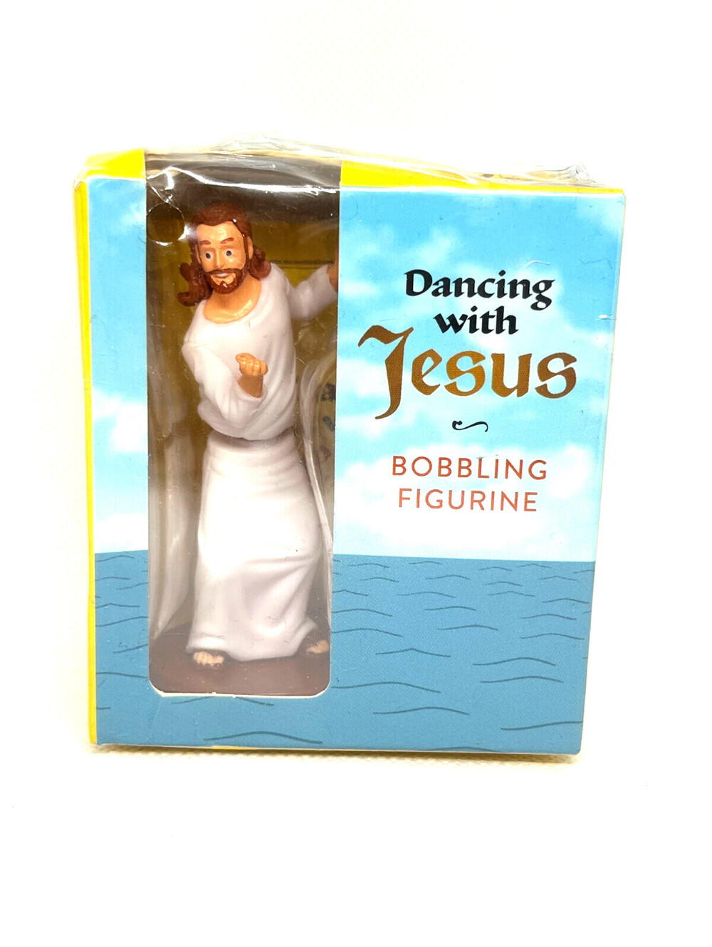 Dancing with Jesus Bobbling Figurine – Novelty Collectible in Box